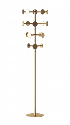 金属衣帽架3D模型设计